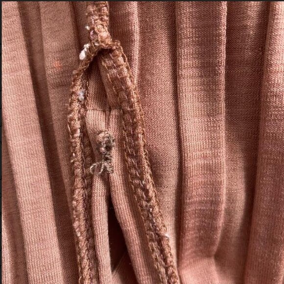 Jonathan Simkhai Standard Megan Ribbed Racer Back  Knit Midi Dress Size XS - Picture 9 of 12